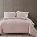 LYOCELL QUILT SET BLUSH