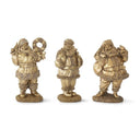 CENTER GOLD SANTA