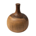 LARGE SOLID WOOD VASE