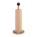 Black & White Check Paper Towel Holder