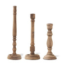 TAPER WOOD CANDLEHOLDER