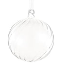 4" GLASS BALL ORNAMENT
