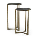 Black and Gold nesting tables