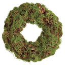 21" MOSS/LARGEPINECONE WREATH