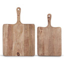 RECTANGLE MANGO WOOD CUTTING BOARD LRG