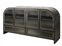 Metal w/ wood cabinet