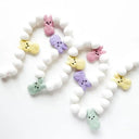 Pastel Peeps Felt Ball Garland
