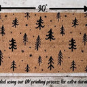 Christmas Tree Door Mat