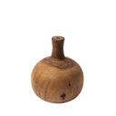 SMALL SOLID WOOD VASE