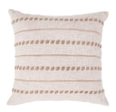 ML LAGO IVORY/NATURAL 22X22 PILLOW