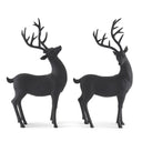 Black Deer Turned Head