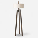 BRONZE METAL FLOOR LAMP