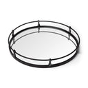 Kimbel Round Mirrored Tray