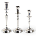 Polished Silver Candleholder