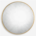 GOLD ROUND MIRROR, 43''