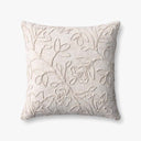 IVORY EMBROIDERED PILLOW