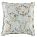 Dalia Washed Linen Euro Sham, Light Blue