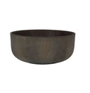 LIMESTONE BROWN PATIO BOWL