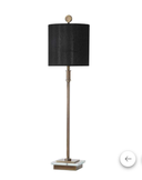 BLACK & GOLD TABLE LAMP