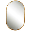 VARINA GOLD OVAL MIRROR