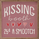 Kissing Booth Smootch Hearts Pink 4 x 4 x 1