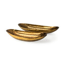 GOLD HAMMERED BOWL