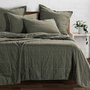 Cotton Canvas Coverlet