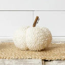 Cream Knit Pumpkin