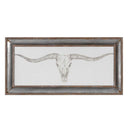 SKULL SKETCH FRAMED PRINT