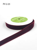 3/4 Inch X 11 yards Classic Velvet Ribbon with Woven Edge