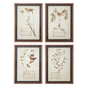 17.5" BOTANICAL FRAMED PRINT