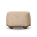 OVAL SAND OTTOMAN