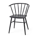 BLACK METAL FRAME CHAIR