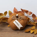 Rust Pumpkin with tag