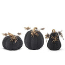 RESIN SPIDER PUMPKIN