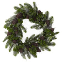 24 IN. MIXED PINE WREATH