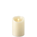 4"�x5"� Moving flame ivory candle