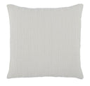 WHITE STRIPE 22X22 PILLOW