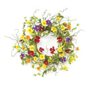 SUMMER GARDEN WREATH 20"