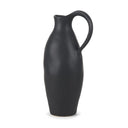 BLACK CERAMIC JUG
