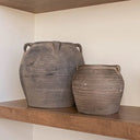 Black and Grey Pot with 2 Handles