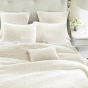 Cotton Velvet Quilt VINTAGE WHITE