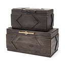 CASSIA BROWN WOODEN BOX