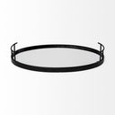 METAL MIRRORED SERVING TRAY