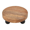 Small Black/Natural Bead Riser
