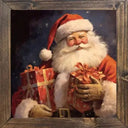 Santa with Presents Picture