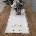 White Tree Table Runner