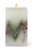 LUMINARA White Wax Berry & Pine Indoor Square