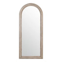NATURAL WOOD ARCH MIRROR