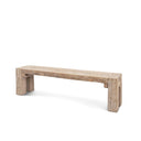 WHITEWASHED REC-WD BENCH